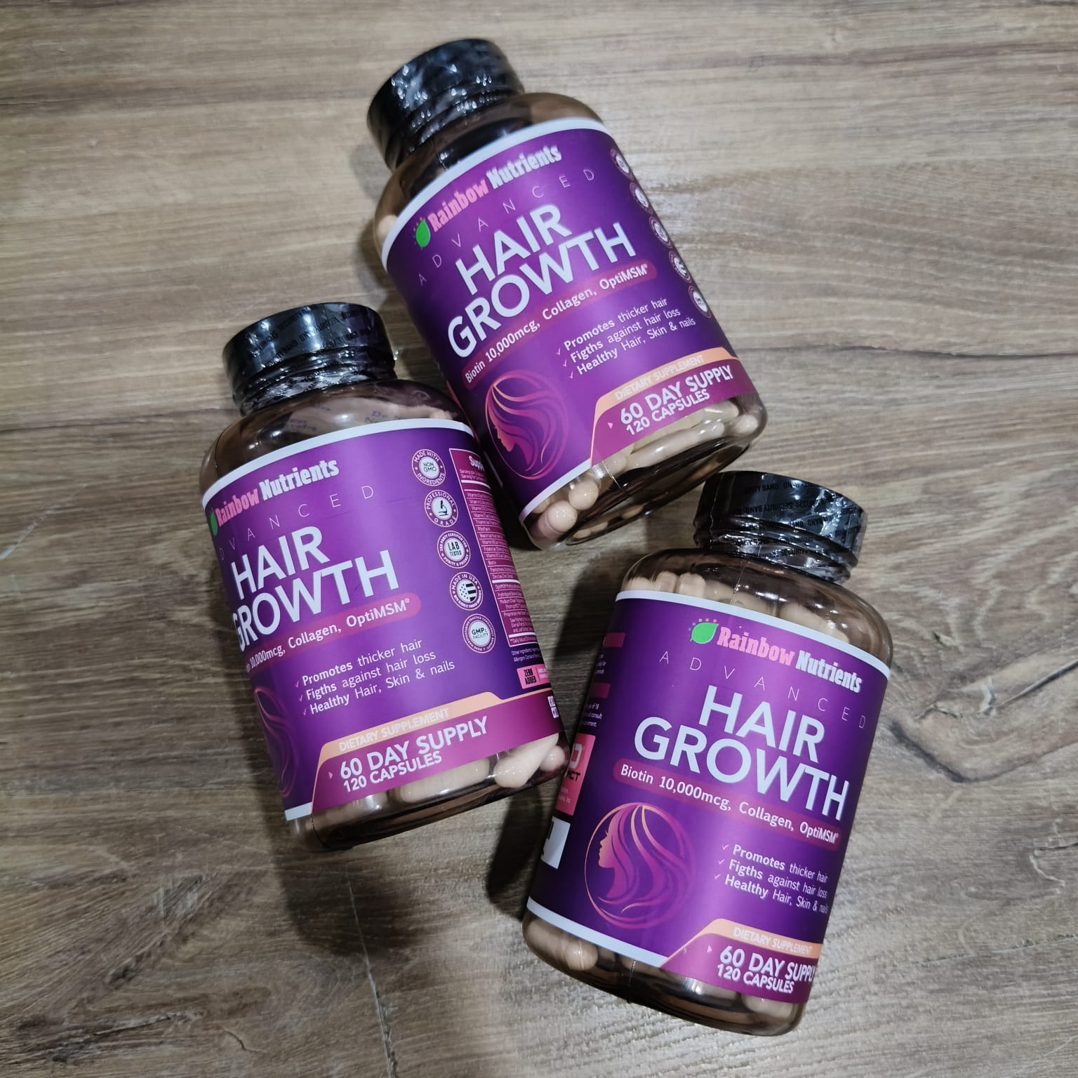 Hair Growth - Suplemento Avanzado para El Crecimiento Capilar.