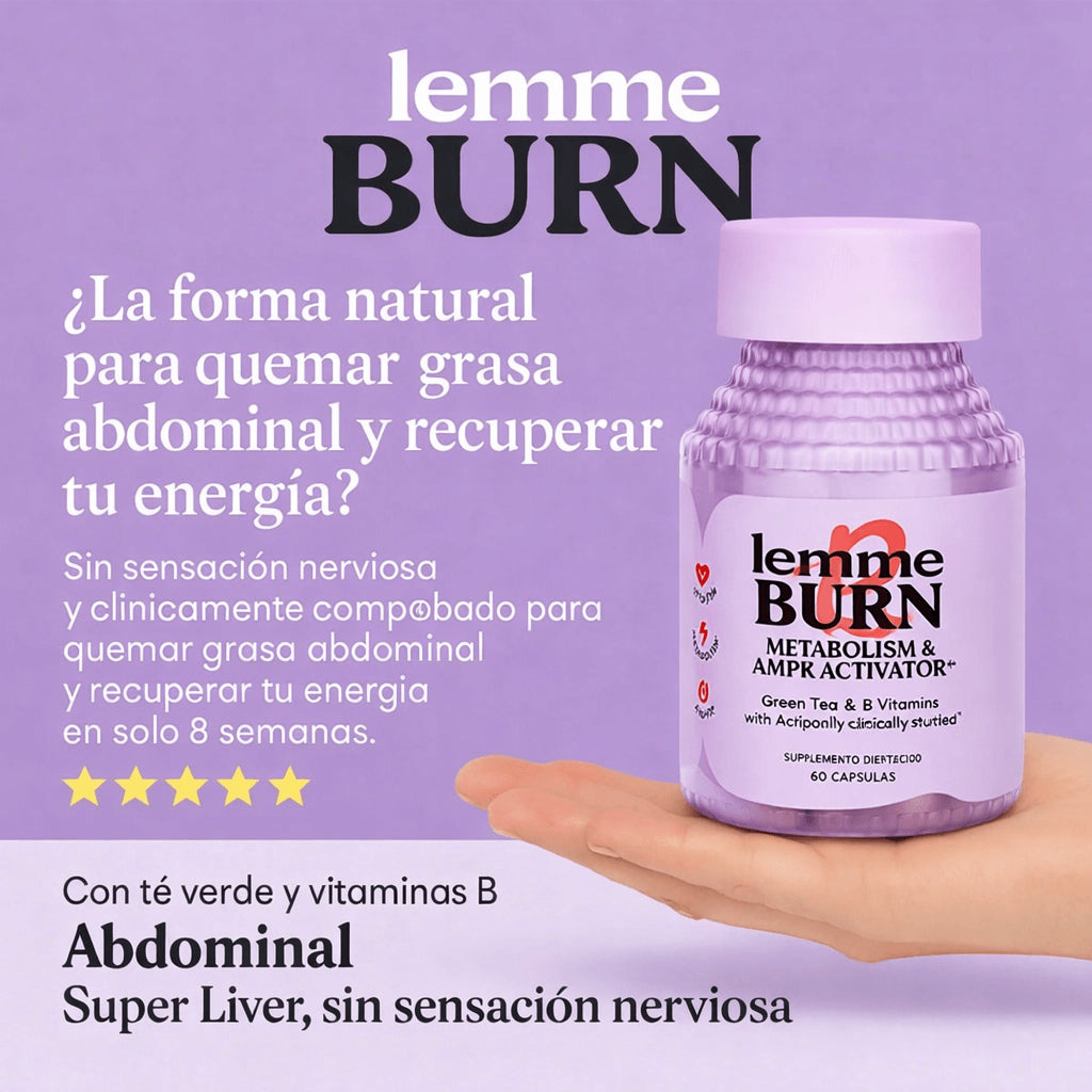 🔥 Lemme Burn - APOYO AL METABOLISMO Y ENERGÍA DIARIA