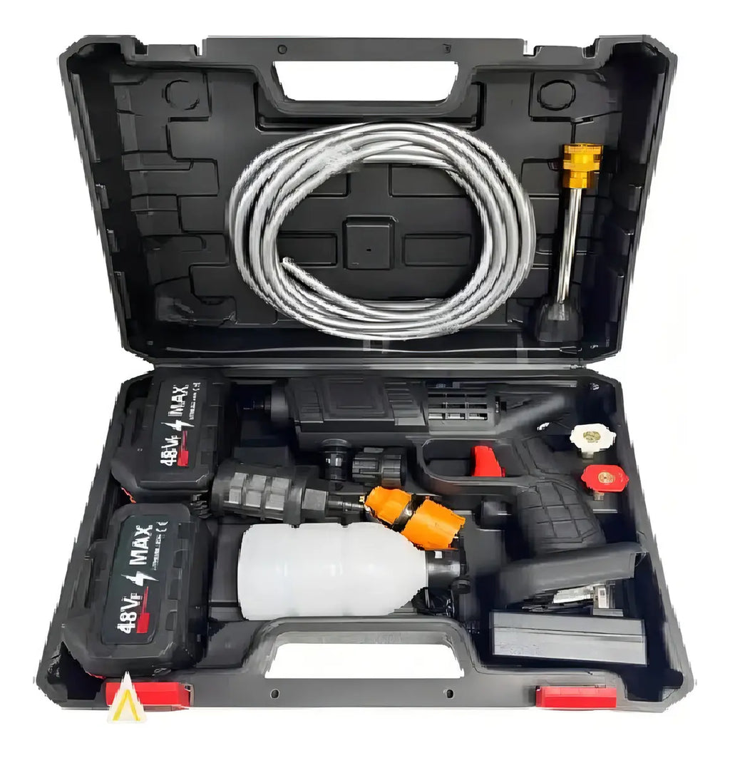 🔥 OFERTA EXCLUSIVA SOLO HOY - Hidrolavadora Inalámbrica de Alta Presión con Dos Baterías de 48V.