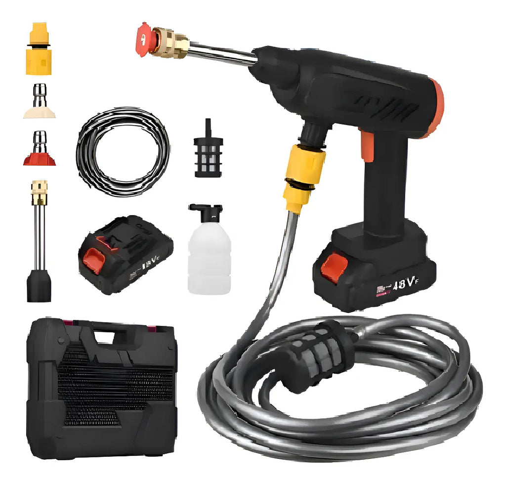 🔥 OFERTA EXCLUSIVA SOLO HOY - Hidrolavadora Inalámbrica de Alta Presión con Dos Baterías de 48V.
