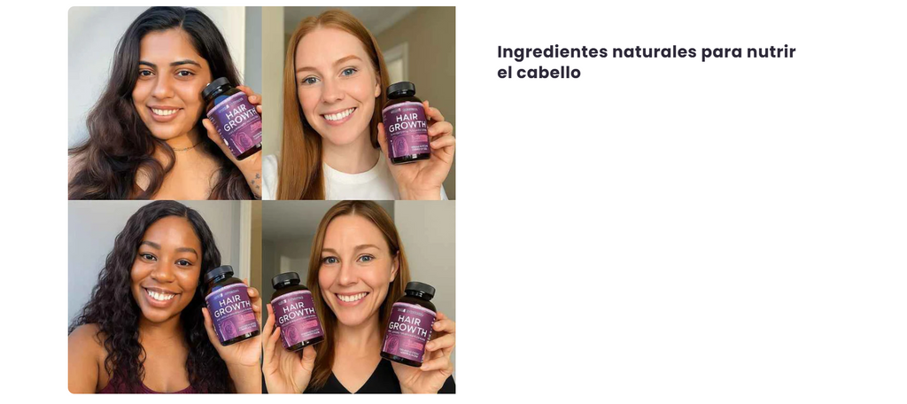 Hair Growth - Suplemento Avanzado para El Crecimiento Capilar.