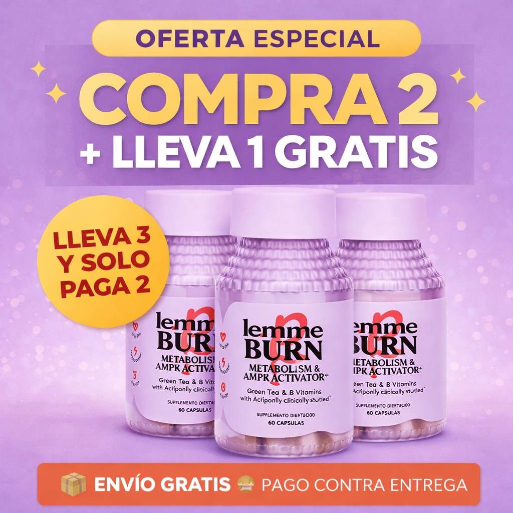 🔥 Lemme Burn - APOYO AL METABOLISMO Y ENERGÍA DIARIA