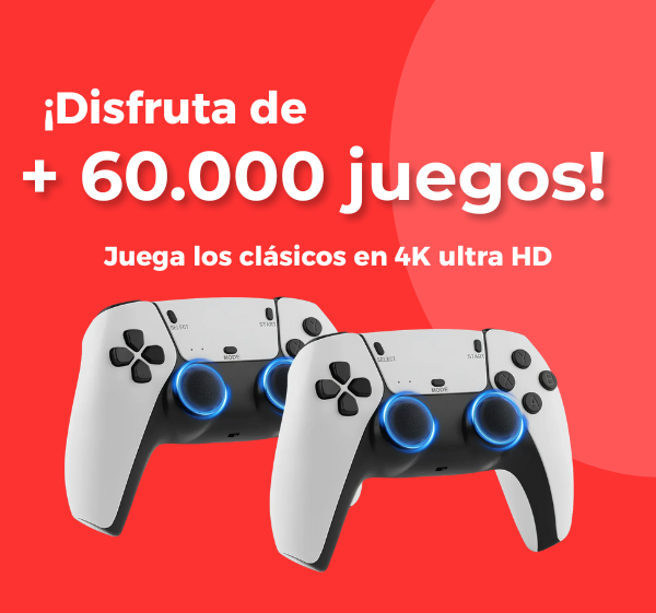 ¡Vuelve a vivir tu infancia con la Consola Retro de +20.000 Juegos! 🎮