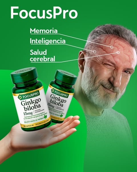 🧠✨ FOCUS PRO – Para Quien Quiere Mantener la Mente Activa y la Memoria Fuerte