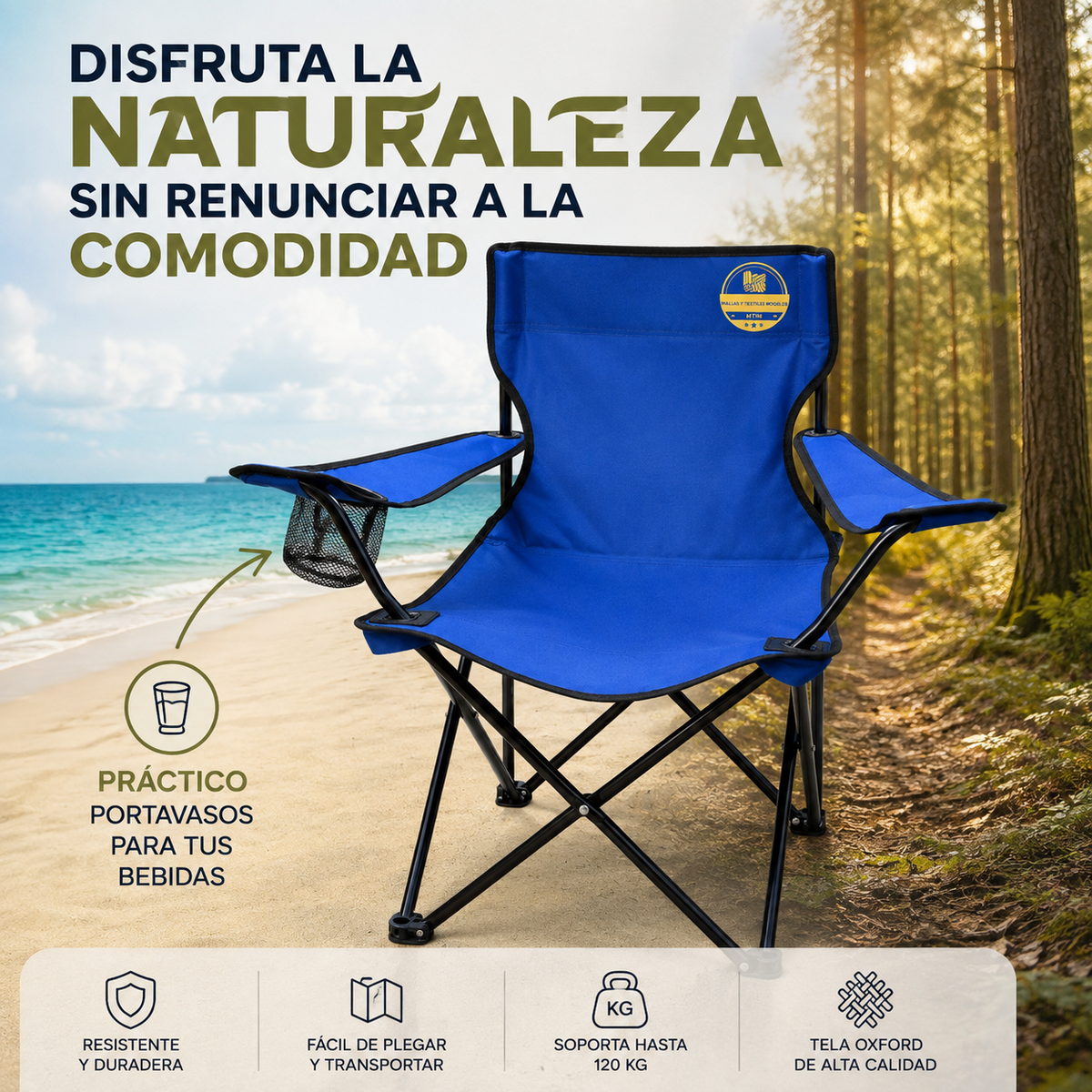 🏕️ SILLA PLEGABLE AVENTURA PRO™