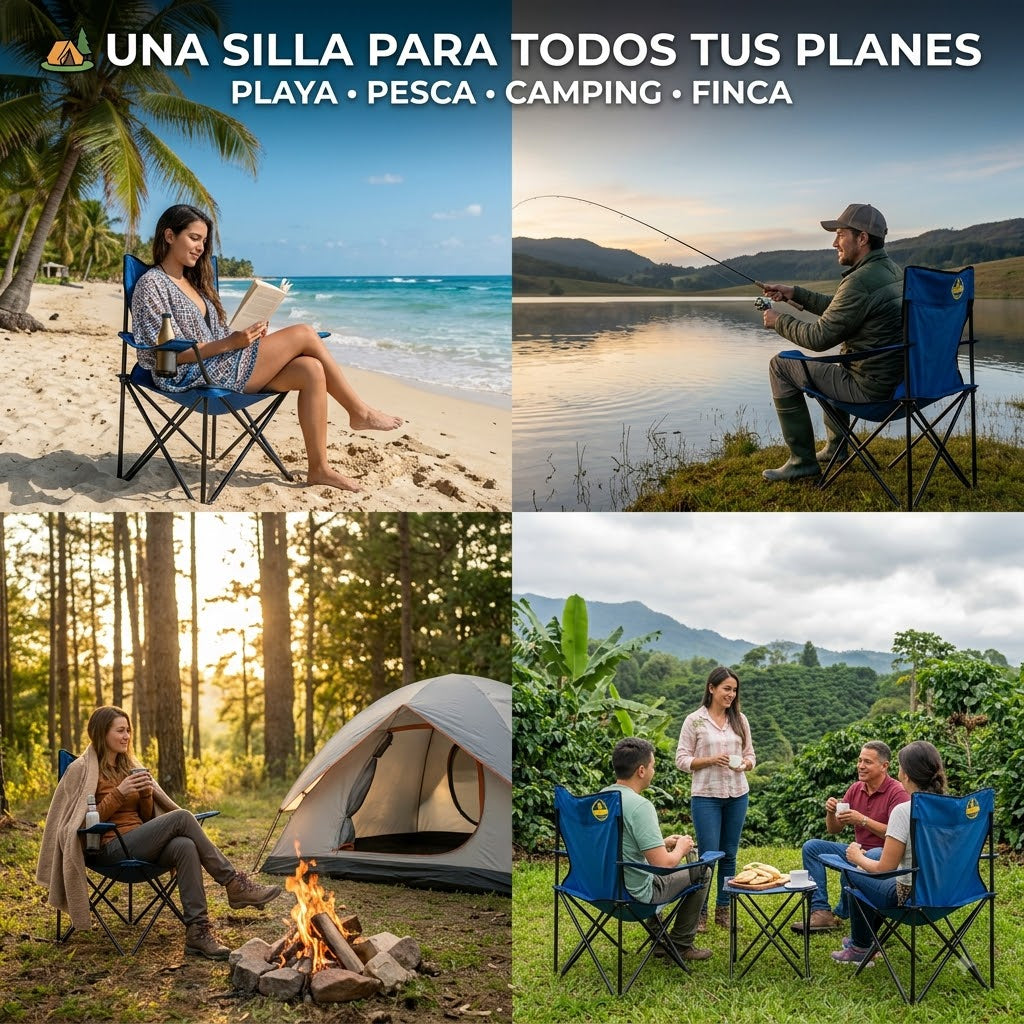 🏕️ SILLA PLEGABLE AVENTURA PRO™